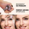 iMethod Eyebrow Stamp and Eyebrow Stencil Kit - Eye Brow Stamping Kit, Brow Stamp Kit, Brow Stencil and Stamp Kit, Brow Trio Eyebrow Kit, Perfect Bushy Eyebrows, Medium Brown view 4