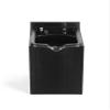 Shampoo Bowl with Cabinet Beauty Salon Shampoo Bowl Backwash Station Floor Cabinet Black view 3