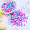 Briskbloom 60g Mix Flatback Pearls and Rhinestones for Crafts, 3620PCS Flatback Pearl Rhinestones for Tumblers Nail Face Art, Jelly Rhinestones and Half Pearls, with Tweezers Wax Pen, White|Blue|Pinks view 3