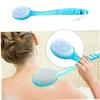Back Scrubber,Body Scrubber,Back Scratcher, Body Brush for Bath Brushing and Exfoliation with Natural Bristle Brush and Long Handle Kit, Back Brush, Scrubber view 3