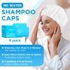 OK TAPE No Water Shampoo Caps (6 Pack) 3 Scents, Rinse Free Shower Cap for Elderly, After Surgery, Camping, Shampoo and Conditioner Hair Wash Cap (Lavender, Verbena and Cucumber Scents) view 2