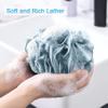 AmazerBath Bath Shower Loofah Sponge 75g/PCS Bath Sponges for Men Exfoliating - Set of 4 Indigo, Large view 2