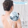 AmazerBath Bath Shower Loofah Sponge 75g/PCS Bath Sponges for Men Exfoliating - Set of 4 Indigo, Large view 3