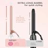 WEEYUM 3/8 Inch Small Curling Iron, 9mm Curling Wand for Short Long Hair, Thin Curling Iron Ceramic Tourmaline Barrel view 4