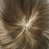 Toupee for Men Human Hair Replacement PU Skin Mens Wig 0.1mm Clear Poly Mens Toupee Hair System Black Brown Blonde Hair Units (7"X9"-110% density#1B30 1B# OFF BLACK WITH 30% SYNTHETIC GREY) view 4