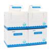 HOMEXCEL Face Towels, 200 Count (4 Box) Disposable Face Towelettes, Biodegradable Makeup Remover Dry Wipes, Super Soft Clean Facial Towels Wash Cloth for Sensitive Skin view 1