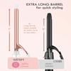 WEEYUM 1/2 Inch Small Curling Iron, Tiny Barrel Curling Wand for Short Long Hair, Thin Curling Iron Ceramic Tourmaline view 3