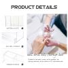 Beaupretty 2pcs Professional Nail Drill Bits Storage Box Plastic Organizer for Manicure Polishing Heads Neatly Displayed Base for Salon and Home Use view 4
