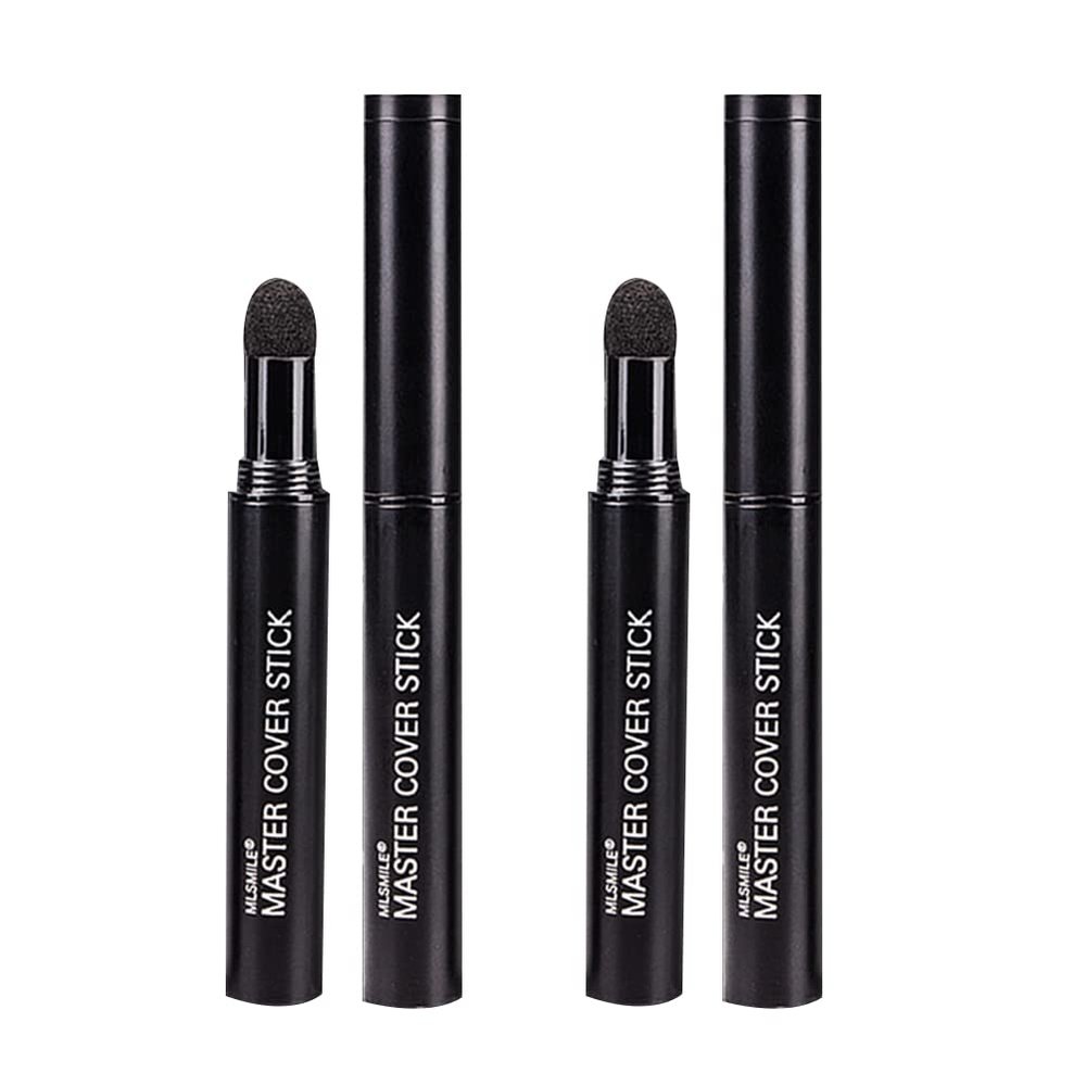 Magik 1-2 Pc Hairline Powder Filler Stick Root Cover Up Instant Hair Filling Shadow.. (2 Pack, #2 Dark Brown)
