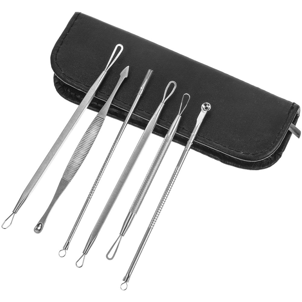 Beavorty 1set Blemish Tool Kit for Pimple and Extraction Convenient for Facial Care and Travel