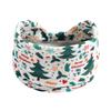 Ainuno Christmas Headbands for Women Green Christmas Tree Party Xmas Head Bands Workout Thick Party Bandana Winter Fashion Yoga Head Bands Hair Knotted Elastic Stretch Headwear Pack of 3 view 4