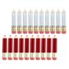 DOITOOL Empty Pencil Lipstick Tubes 20 Pcs Clear Refillable Mini Lip Gloss Containers Portable for Diy Lip Balm Samples Travel Use view 1