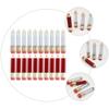 DOITOOL Empty Pencil Lipstick Tubes 20 Pcs Clear Refillable Mini Lip Gloss Containers Portable for Diy Lip Balm Samples Travel Use view 2