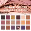 CHARMCODE Shimmer Matte Makeup Eyeshadow Palette Professional 18 Colors High Pigmented Warm Neutral Metallic Blendable Creamy Eye Shadow Pallet Set view 2