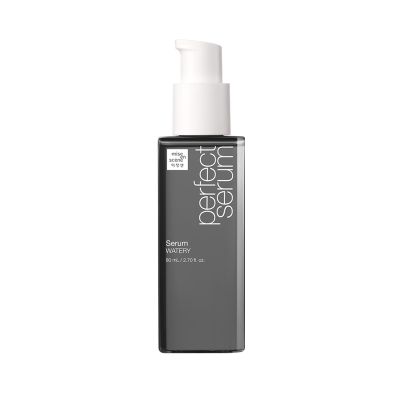 Mise En Scene Perfect Serum Watery - Moisturizing Hair Oil for Ligtweight & Dry | Low Porosity Hair Products | Long Lasting Hydrating | For Fine & Thin Hair, Oily Scalp | Citrus Scent, 2.70 fl. Oz