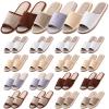 16 Pairs Open Toe Breathable Slippers Bulk Disposable Slippers for Guests Washable House Slipper for Women Men Non Slip Spa Slipper Comfortable Slipper Bulk for Guests Home Bedroom Hotel Travel Unisex view 1