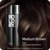 BOLDIFY Hair Fibers (2 x 56g) - Fill In Thinning and Fine Hair for an Instantly Fuller, Thicker Look - 14 Shades for Women & Men - Medium Brown view 2