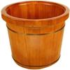 Wooden Foot Tub, Foot Massager Spa Wooden Foot Tub, Pedicure Footbath, Pedicure Bucket Foot Bath Spa Bowl for Feet Stress Relief view 1