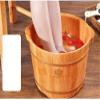 SLLSHG Foot Tub Pedicure Bowl, Pedicure Tub, Spa ge Pedicure Barrels, Foot Bath Barrel with ge Beads, Household Foot Bath Barrel view 2