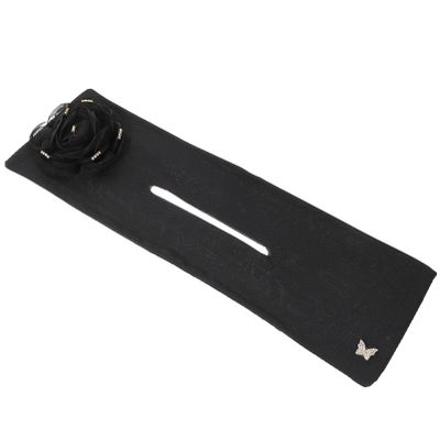 LALAFINA Hair Bun Maker Lazy Bun Shaper for Effortless Styling for Travel and Everyday Use Elegant Floral Design