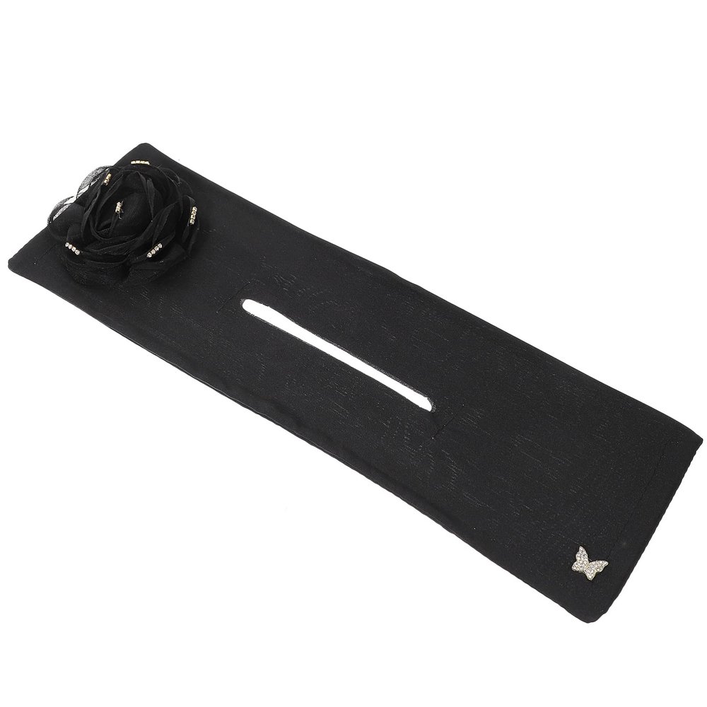 LALAFINA Hair Bun Maker Lazy Bun Shaper for Effortless Styling for Travel and Everyday Use Elegant Floral Design