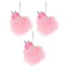 Lurrose 3 Pcs Loofah Sponge Cartoon Bath Sponge Shower Sponge Sponge Pouf Mesh Exfoliating Bath Sponge Body Bath Accessories Bathtub view 1