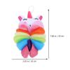 2 Pcs Unicorn Loofah Sponge Cartoon Unicorn Bath Sponge Shower Ball Bath Loofahs Balls for Shower Washing Exfoliating view 2