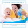 2 Pcs Unicorn Loofah Sponge Cartoon Unicorn Bath Sponge Shower Ball Bath Loofahs Balls for Shower Washing Exfoliating view 4