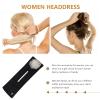 LALAFINA Hair Bun Maker Flower Hair Styling Tool for Quick Updos Twisted Bun Shaper for Yoga Running Parties and Dances Elegant Floral Design view 3
