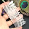 Natural Amethyst Rose Quartz Crystal Comb Wide Tooth Hair Gemstone Gifts,A view 1