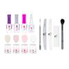Revel Nail Dip Powder Starter Kit with Dip Powder Liquids & Tool Set, Fabulous in French view 1