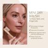 CSM Lymphatic Contour Face Brush - Natural Bristle Dry Brush for Face, Neck & Chest - Mini Facial Lymphatic Drainage Brush for Gentle Exfoliation view 2