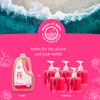 ZYFE Vitamin Hand Soap Refill - Liquid Hand Soap - Natural Plant Derived Moisturizing Handsoap with Essential Oil Fragrance Rose Bloom - Soft Hand Wash for Kitchen & Bathroom - Lush Soft Soap 64oz view 2