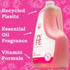 ZYFE Vitamin Hand Soap Refill - Liquid Hand Soap - Natural Plant Derived Moisturizing Handsoap with Essential Oil Fragrance Rose Bloom - Soft Hand Wash for Kitchen & Bathroom - Lush Soft Soap 64oz view 3