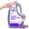 ZYFE Liquid Hand Soap Refills - Non-Toxic, Plant-Derived Vitamin Infused with Essential Oils - Kitchen Hand Soap Refill & Bathroom Essentials Handsoap Hand Wash - Hush Lavender Scent, 64oz view 1