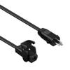Aprelco New 6FT 2-Prong Extension Power Cord Cable Lead for Model: PSK651B Fits Pride Mobility Lift Chair view 1