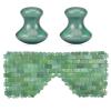 ideayard Jade Eye mask &Jade Mushroom gua sha Massage Tool view 1