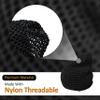 Dena's Combo Mesh Crochet Hair Net | Hair Net For Plopping | Hair Net with Thick Nylon Thread | Hair Net for Sleeping | Crochet Net view 3