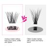 Individual Lashes 144pcs D Curl Lash Clusters Mixed Length Individual Lash Extensions Cluster Lashes DIY Lash Extension Supplies Eyelash Clusters (F5-0.07D, 12-18mm) view 4