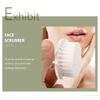 COHEALI Facial Cleansing Brush - Manual Face Scrubber - Soft Bristle Exfoliator - Deep Cleansing Gentle Facial Brush for Home Use Portable - White view 3