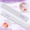 Xinnun 150 Pcs Nail Files 100/180 Grit Double Sides Professional Reusable Emery Board Nail Files for Acrylic Manicure Tools Suit for Home Salon view 3