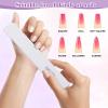 Xinnun 150 Pcs Nail Files 100/180 Grit Double Sides Professional Reusable Emery Board Nail Files for Acrylic Manicure Tools Suit for Home Salon view 4