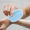 GLEAVI Silicone Bathing Brush Gentle Exfoliating Back Scrubber for Body Parts Ergonomic Design for Comfortable to Hold Skin-Friendly and Supple for Home and Travel Use view 4