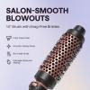 Wavytalk 5 in 1 Curling Iron Set with Curling Brush and 4 Interchangeable Ceramic Curling Wand (0.35"-1.25), Wand Curling Iron Instant Heat Up, Dual Voltage Hair Curler view 3