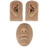 Jiawu Silicone Ear Model, Soft Silicone Nose Model, 3D Nose and Mouth Model for Piercing Practice, Silicone Body Parts, Human Ear Model, Silicone Flexible Model for Jewelry Display (#3) view 1
