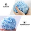 Lurrose 3pcs Exfoliating Bath Sponge Soft Mesh Shower Poufs for Deep Cleansing Skin Friendly and Gentle for Men and Women for Daily Use and Gifting view 3