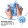 Lurrose 3pcs Exfoliating Bath Sponge Soft Mesh Shower Poufs for Deep Cleansing Skin Friendly and Gentle for Men and Women for Daily Use and Gifting view 4
