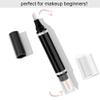 MIESCHER Eye Makeup Remover Pen, Eye Corrector Pen Remover Stick Wash Free Quick Correction Lipstick Eyeliner Smudged Easy-to Use & Travel-Friendly Cleansing Pencil With 3-in-1 Replacement Heads view 4
