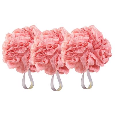 Lurrose 3Pcs Bath Sponge: Body Scrubber - Loofah Sponge - Shower Loofah for Women Men Exfoliating Shower Skin-Friendly for Daily Bathin
