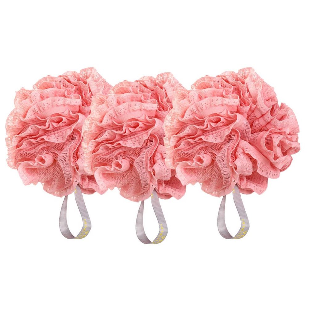 Lurrose 3Pcs Bath Sponge: Body Scrubber - Loofah Sponge - Shower Loofah for Women Men Exfoliating Shower Skin-Friendly for Daily Bathin